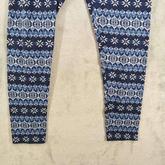 PINK REPUBLIC Holiday Legging Size XL(16-18)Geometric Floral Knit Casual - Picture 3 of 12